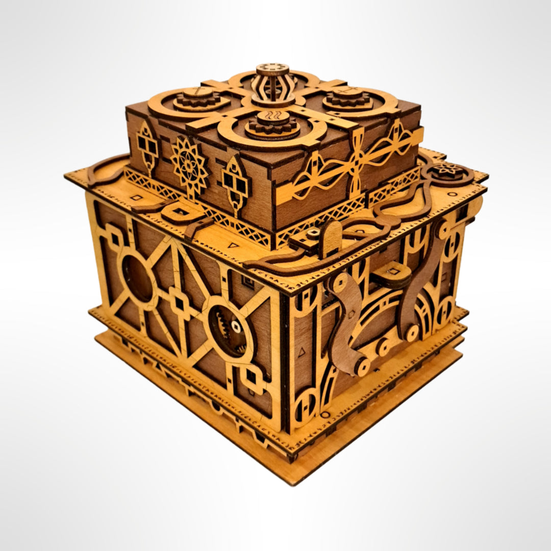Templarion - Wooden Puzzle Box